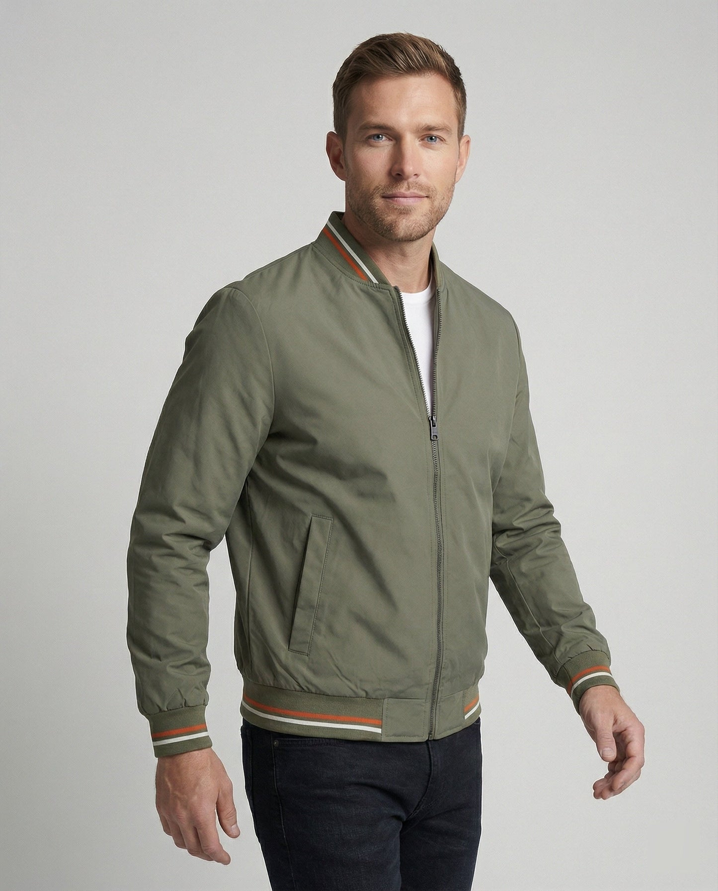 Bomber Uomo Slim Fit Design Slim - Brentozzi