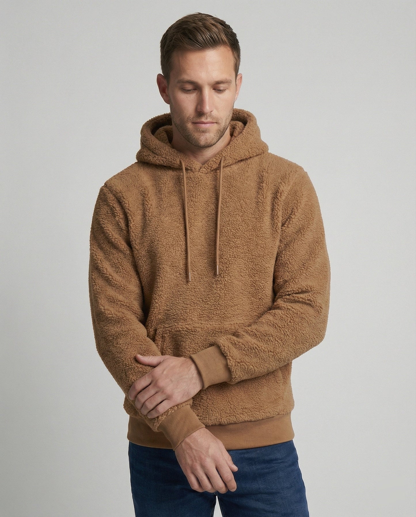 Maglione Uomo in Tessuto Teddy Morbido - Brentozzi