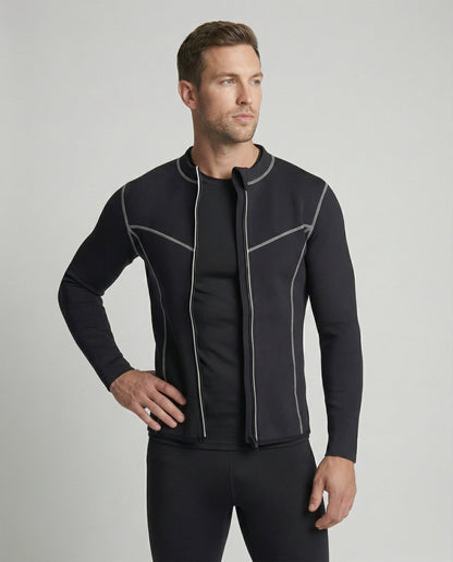 Maglia Compressione Uomo Manica Lunga Sportiva