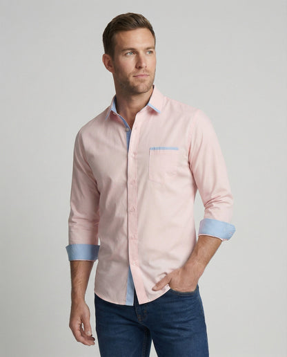 Camicia Uomo Business Collo Kent Classica