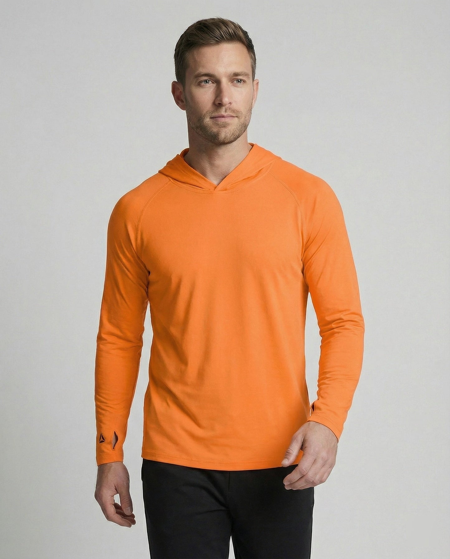 Felpa Uomo Sportiva con Cappuccio Regular Fit