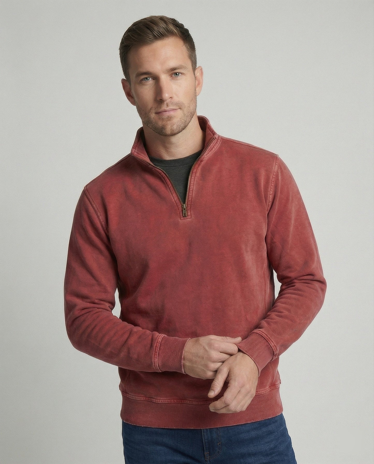 Maglione Uomo in Pile Morbido e Caldo - Brentozzi