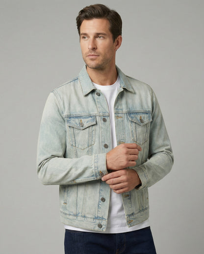 Giacca Jeans Unisex Trucker Classica