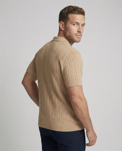 Maglia Uomo Manica Corta in Maglia Leggera