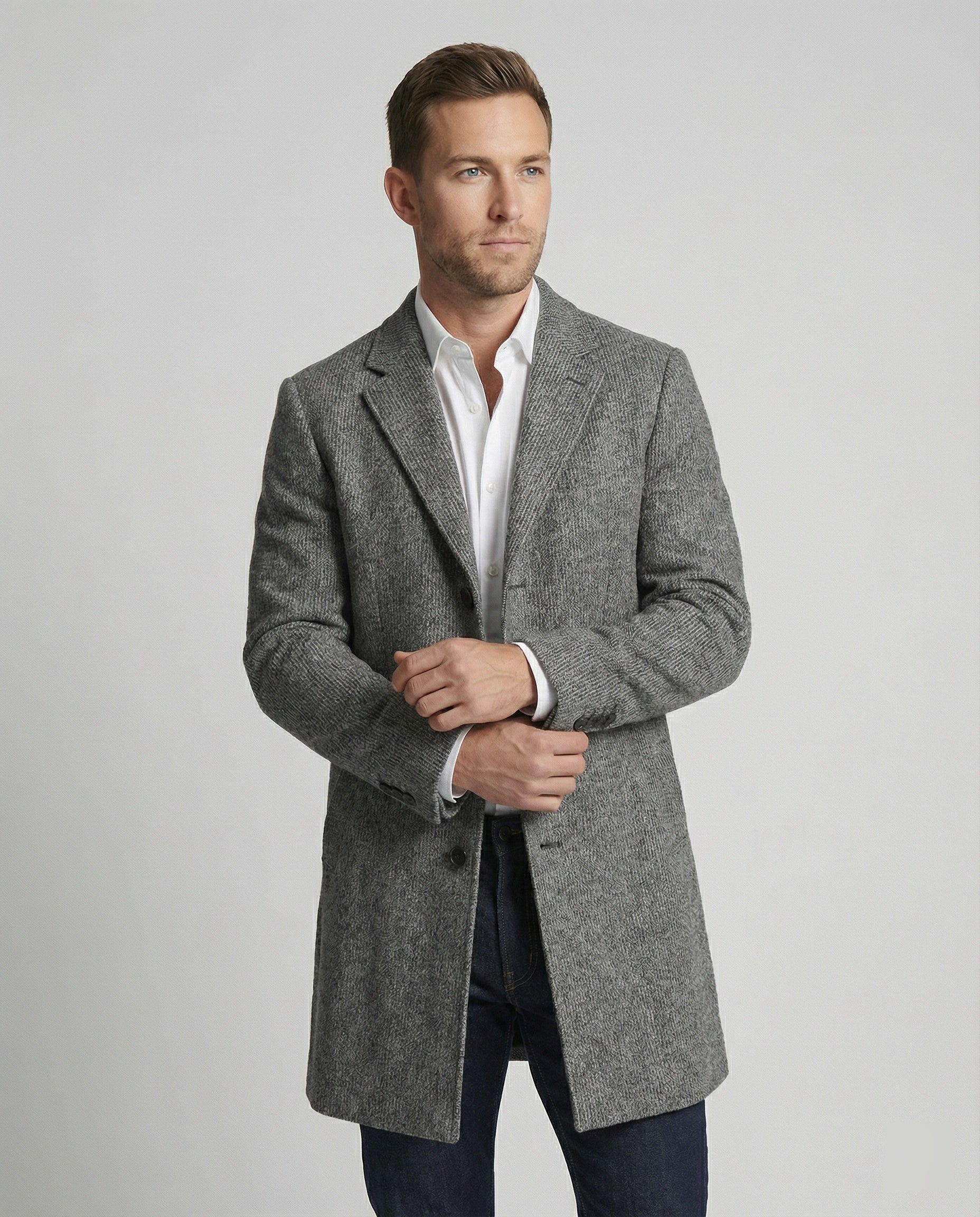 Cappotto Uomo Elegante Autunnale Classico - Brentozzi