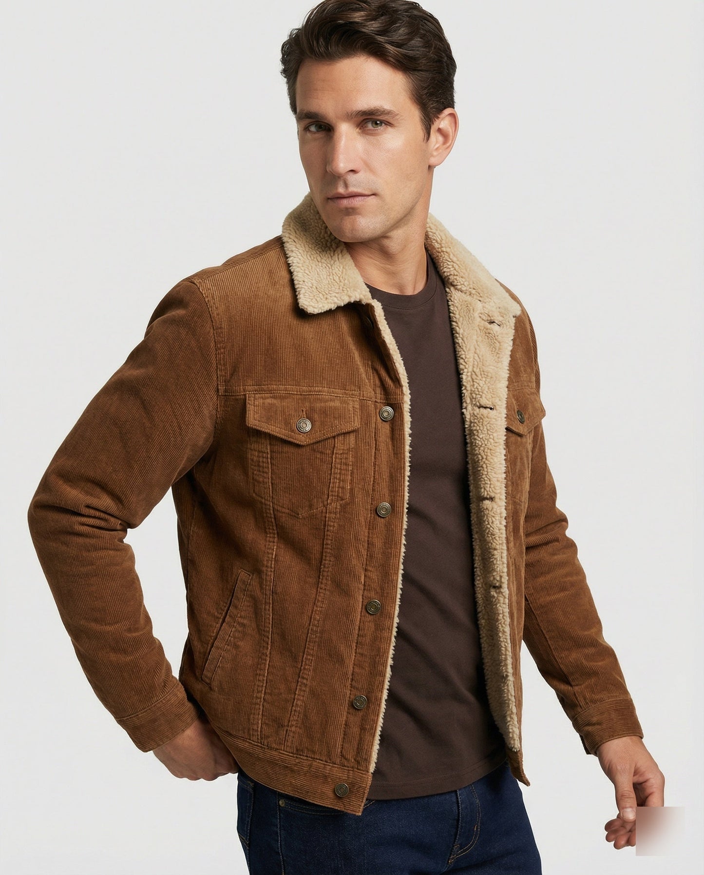 Giacca Uomo in Corduroy Classica - Brentozzi