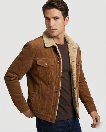 Giacca Uomo in Corduroy Classica - Brentozzi