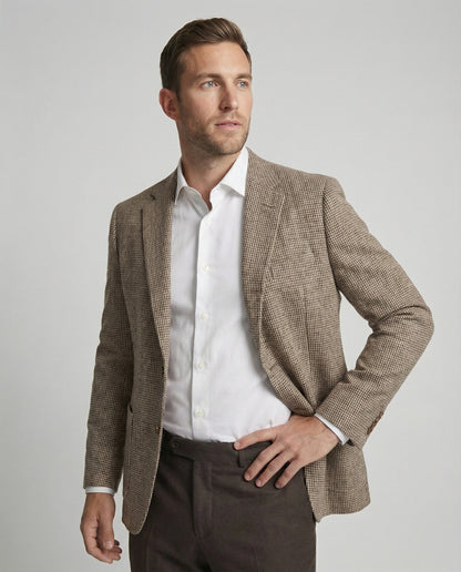 Blazer Uomo in Lino Taglio Casual