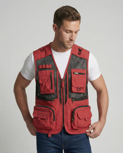 Gilet Uomo Multitasche Leggero - Brentozzi