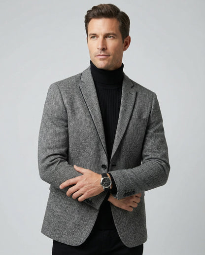 Giacca Uomo Business Glencheck Slim Fit