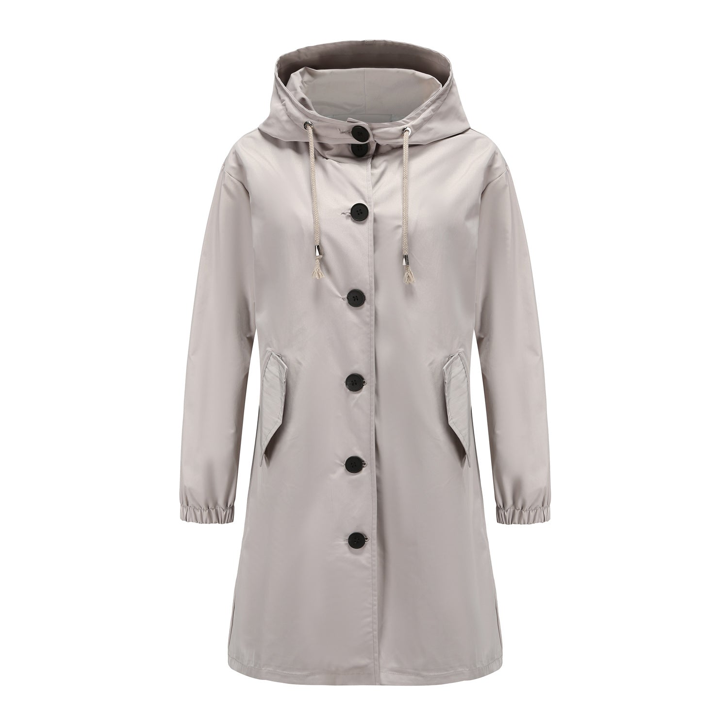 Giacca Antipioggia Donna con Cappuccio Impermeabile - Brentozzi