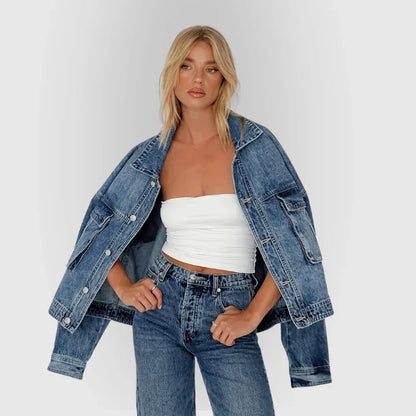 Jeans Donna Vestibilità Ampia Stile Retrò - Vesarelli