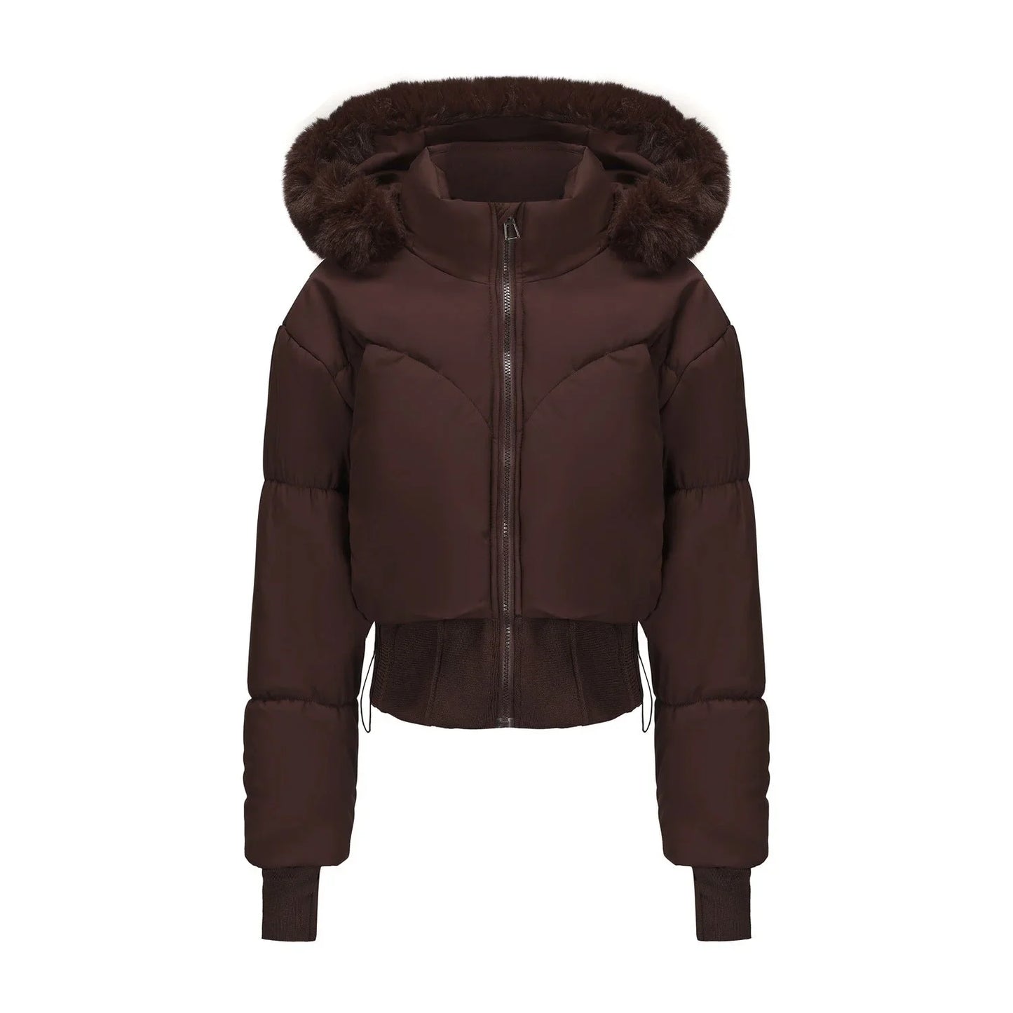 Piumino Donna Invernale con Cappuccio Rimovibile - Vesarelli