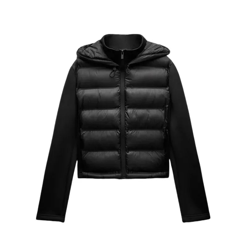 Giacca Donna Leggera con Cappuccio e Zip - Vesarelli