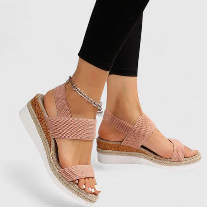 Sandali Donna Orthopedici Platform con Cinturini