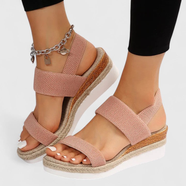 Sandali Donna Orthopedici Platform con Cinturini