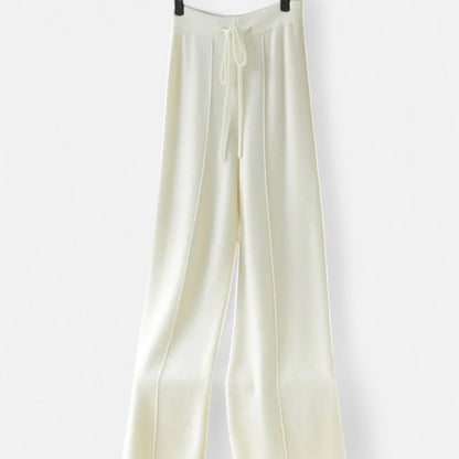 Pantaloni Donna in Tessuto Morbido Vestibilità Comoda