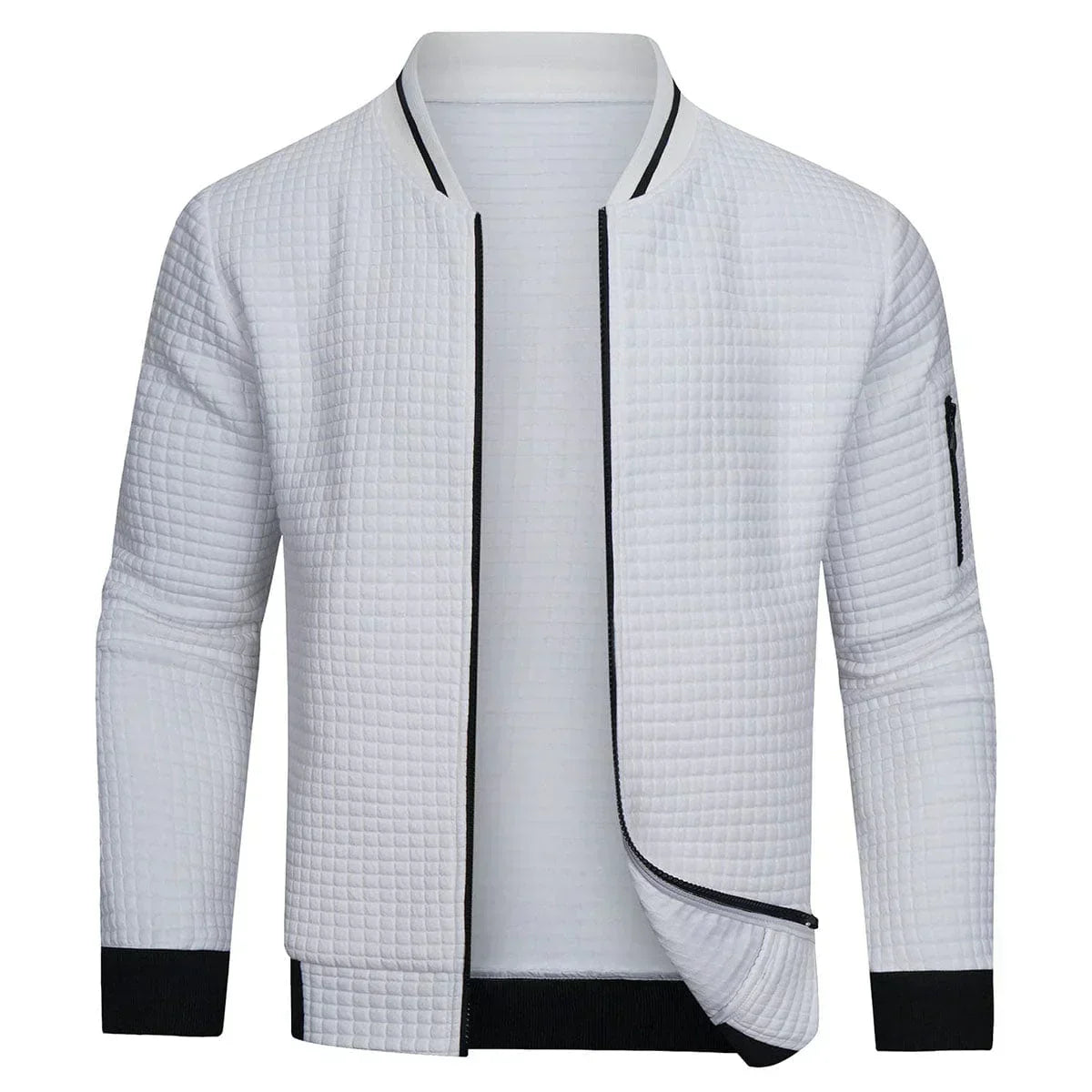 Giacca Bomber Uomo Leggera Imbottita con Zip