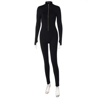 Tuta Intera Donna con Zip Design Elegante e Moderno - Brentozzi