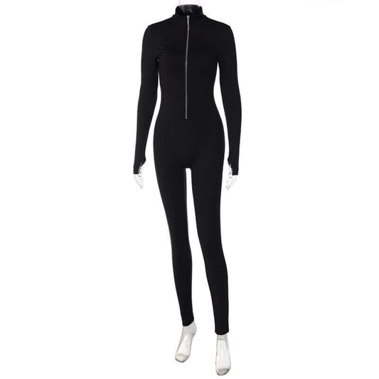 Tuta Intera Donna con Zip Design Elegante e Moderno - Brentozzi