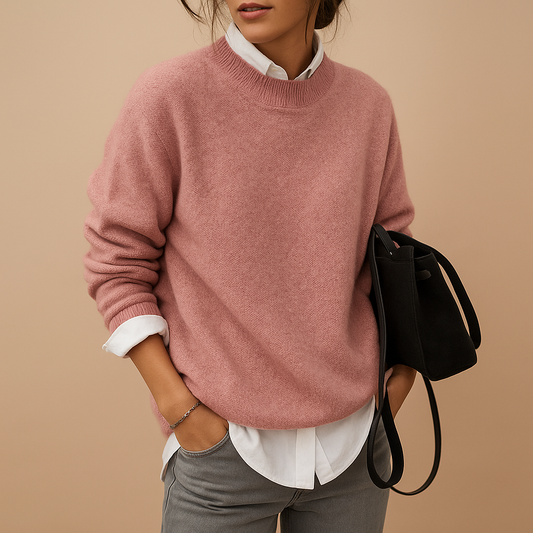 Maglione Donna in Maglia Manica Lunga Vestibilità Regolare - Brentozzi