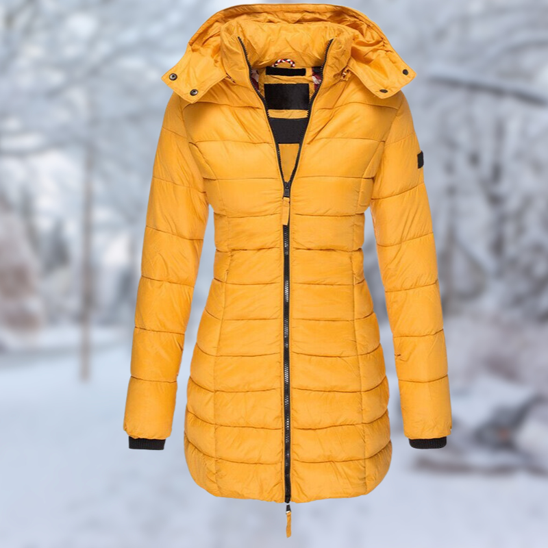 Giacca Invernale Mezza Lunghezza Donna Calda Elegante