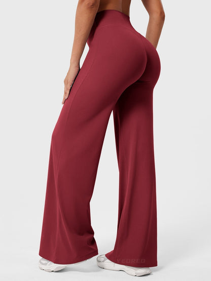 Pantaloni Donna Estivi Vita Alta Taglio Largo
