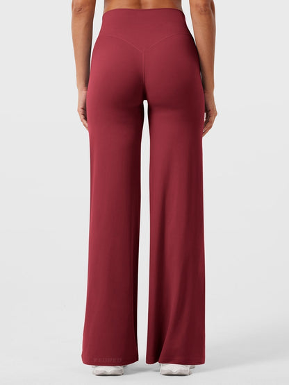 Pantaloni Donna Estivi Vita Alta Taglio Largo