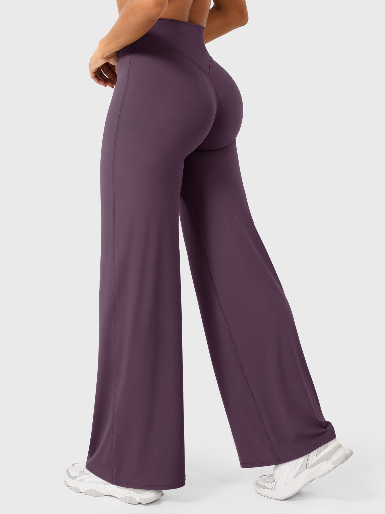 Pantaloni Donna Estivi Vita Alta Taglio Largo