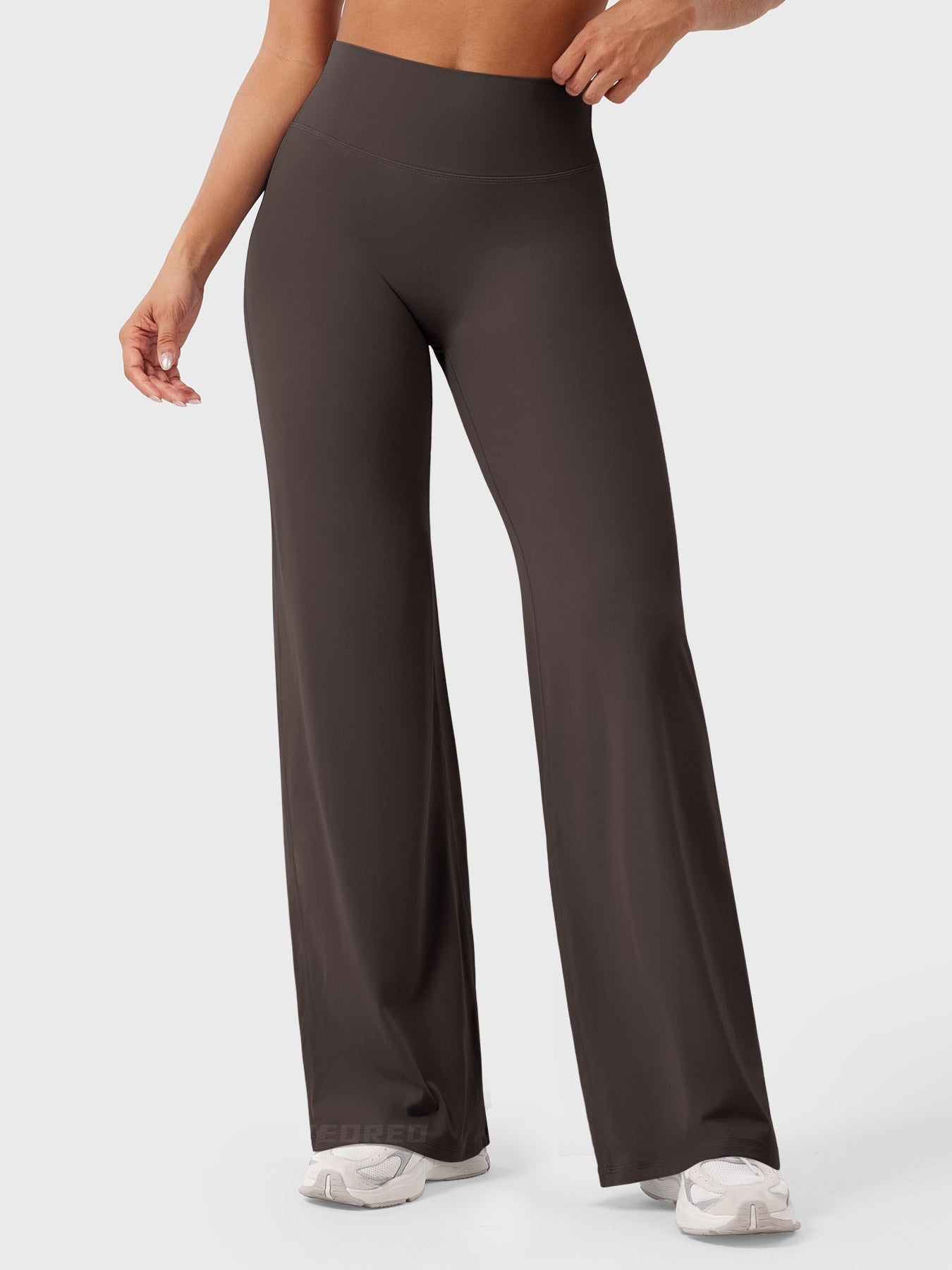 Pantaloni Donna Estivi Vita Alta Taglio Largo