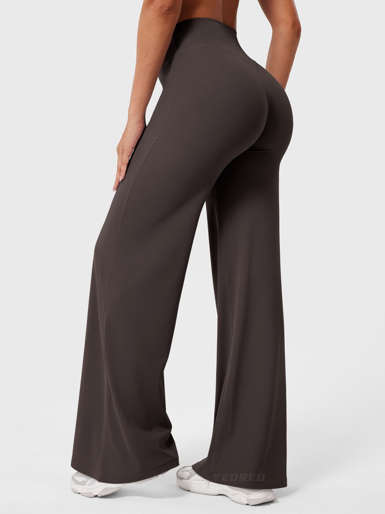 Pantaloni Donna Estivi Vita Alta Taglio Largo