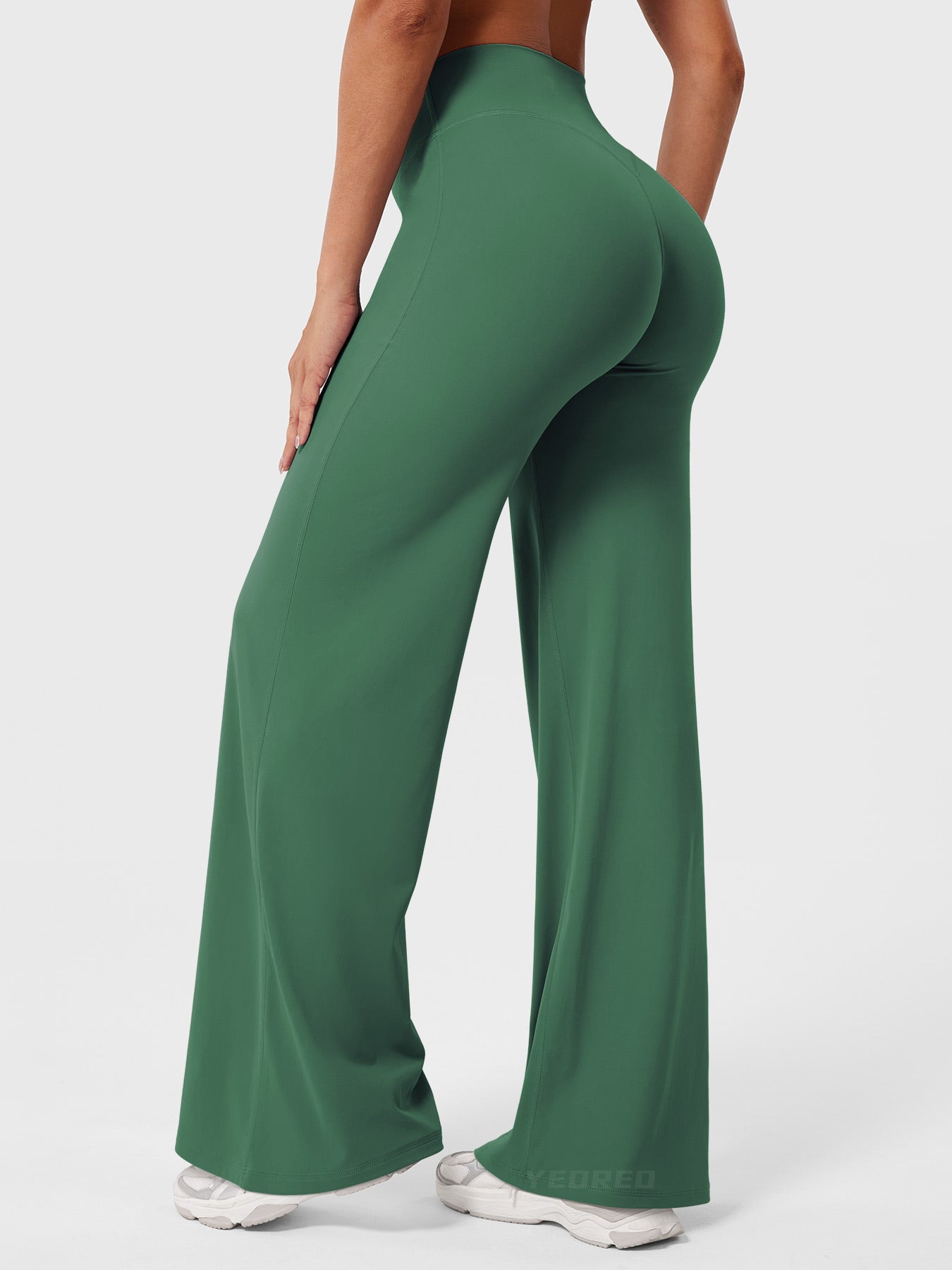 Pantaloni Donna Estivi Vita Alta Taglio Largo