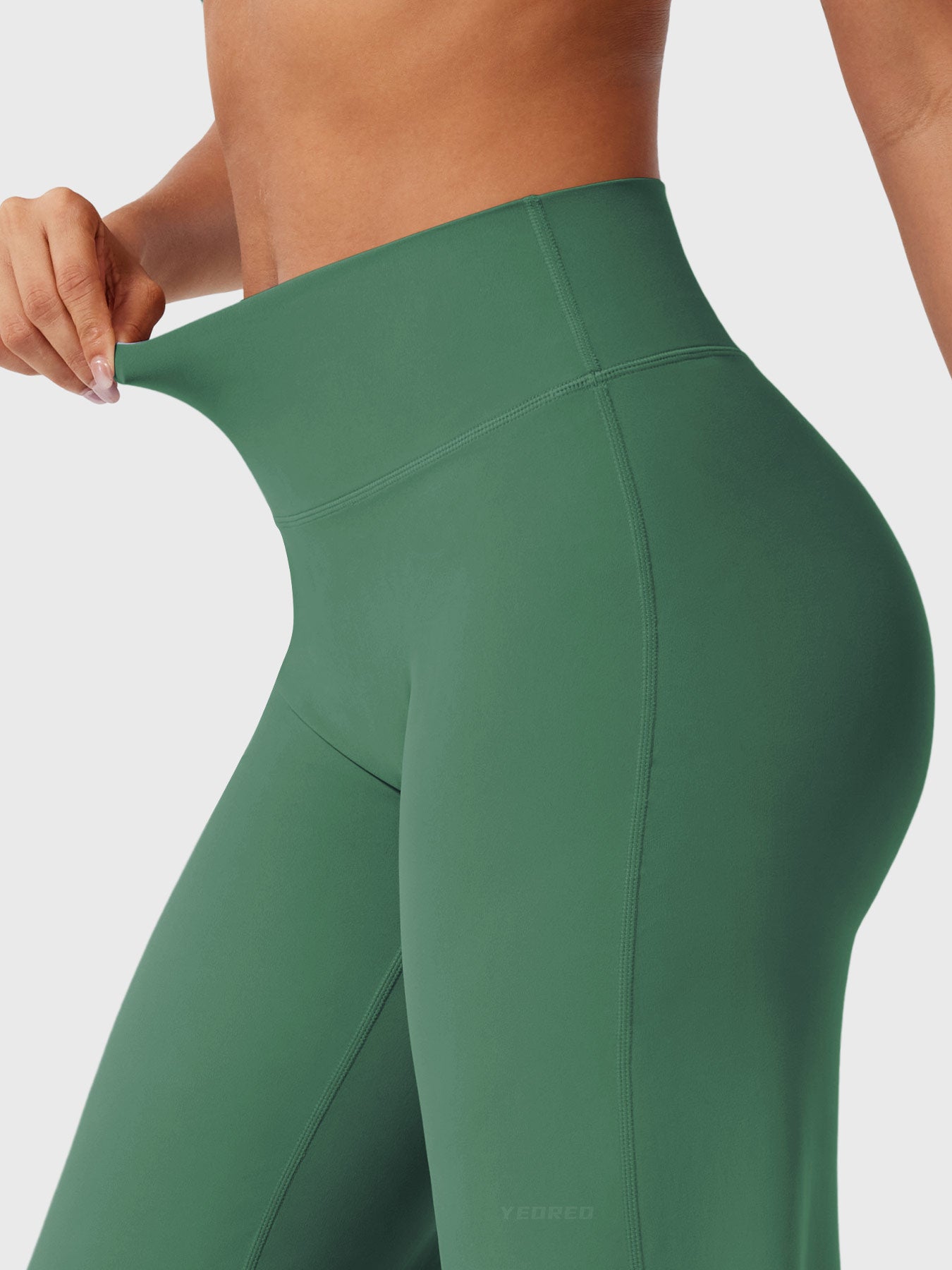 Pantaloni Donna Estivi Vita Alta Taglio Largo
