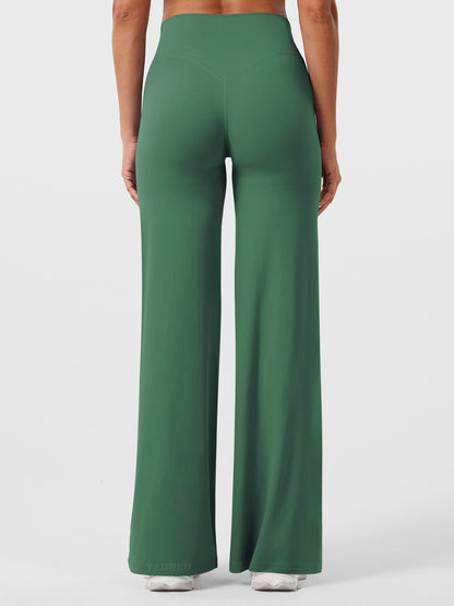 Pantaloni Donna Estivi Vita Alta Taglio Largo