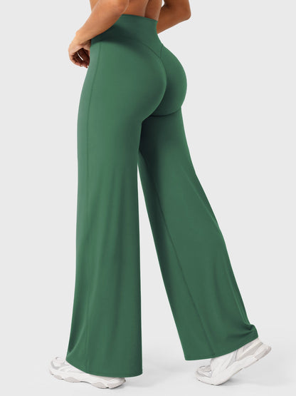 Pantaloni Donna Estivi Vita Alta Taglio Largo