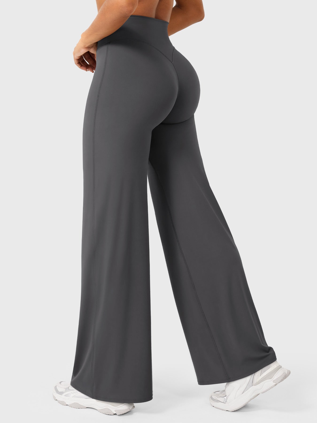 Pantaloni Donna Estivi Vita Alta Taglio Largo
