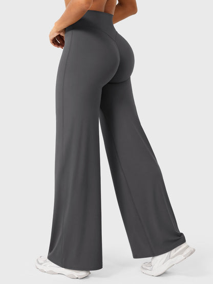 Pantaloni Donna Estivi Vita Alta Taglio Largo