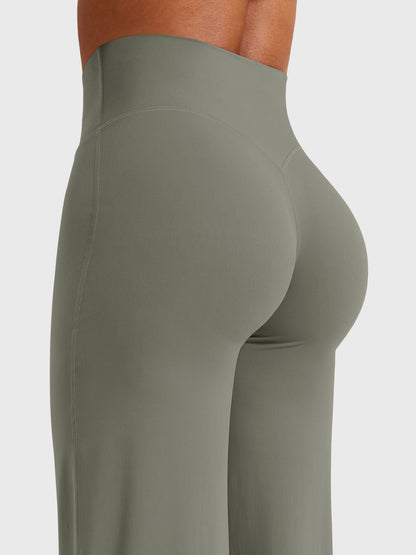 Pantaloni Donna Estivi Vita Alta Taglio Largo