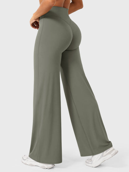 Pantaloni Donna Estivi Vita Alta Taglio Largo