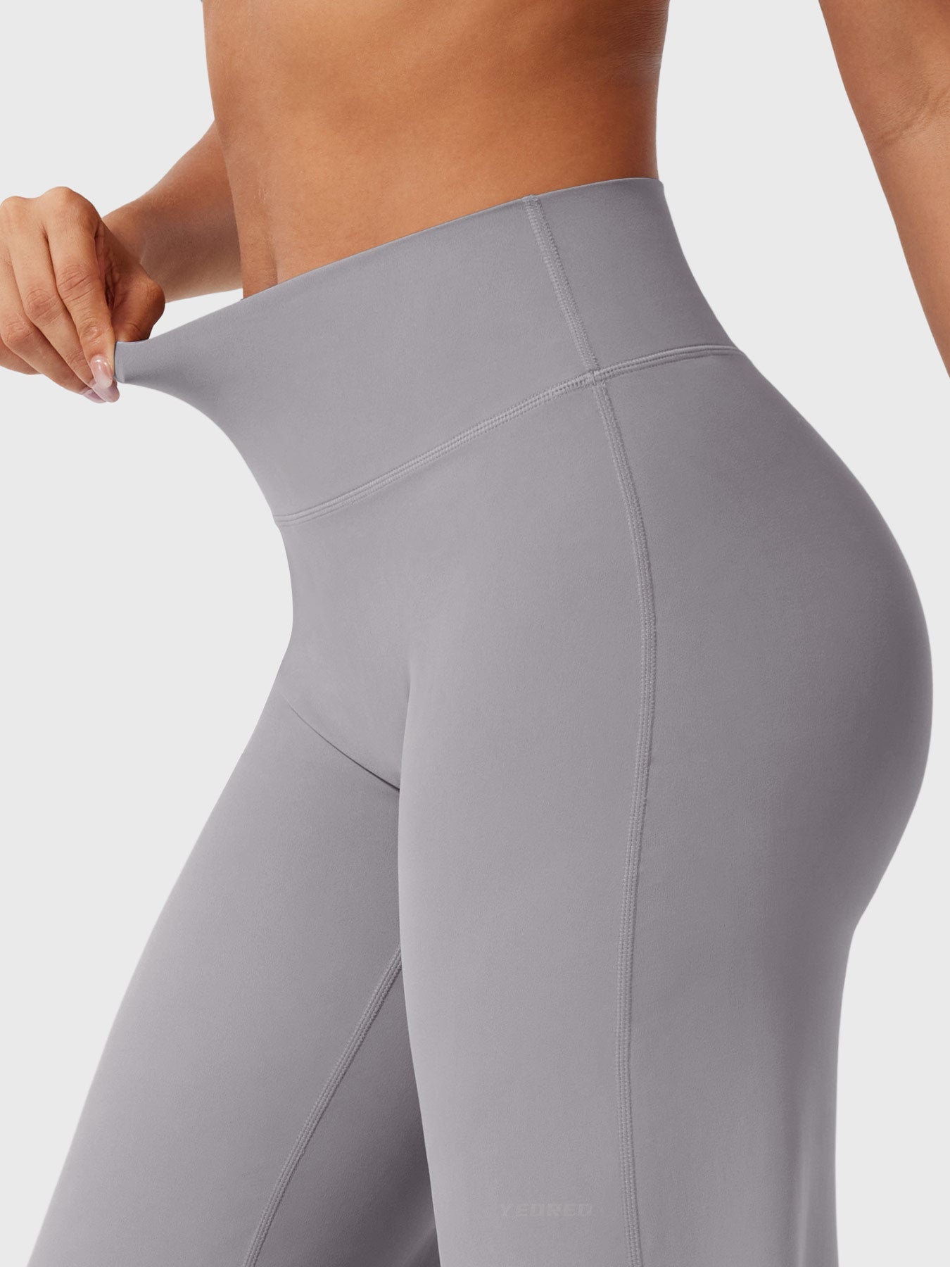 Pantaloni Donna Estivi Vita Alta Taglio Largo
