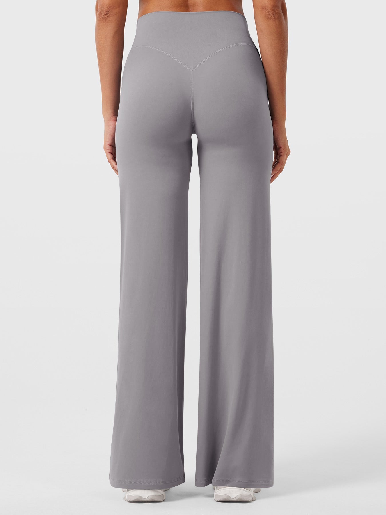 Pantaloni Donna Estivi Vita Alta Taglio Largo