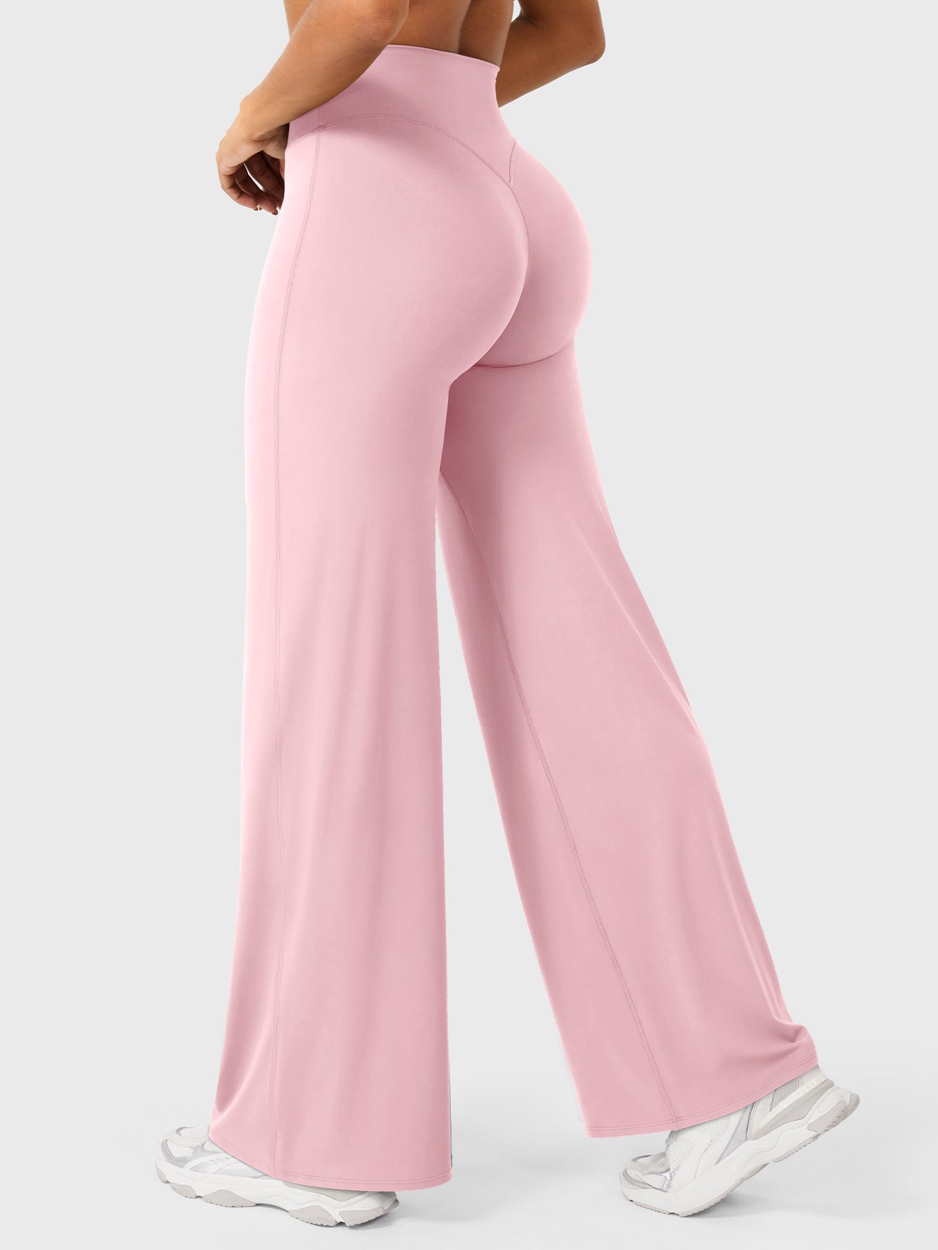 Pantaloni Donna Estivi Vita Alta Taglio Largo