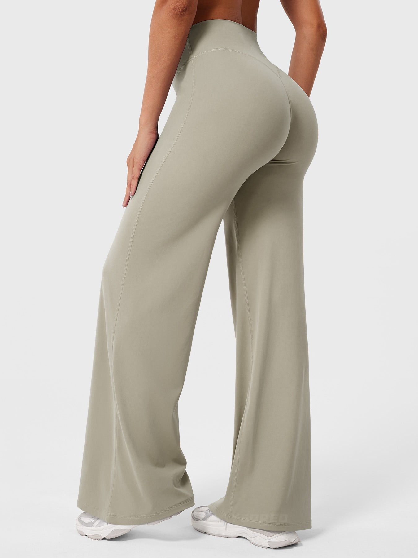 Pantaloni Donna Estivi Vita Alta Taglio Largo