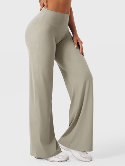 Pantaloni Donna Estivi Vita Alta Taglio Largo