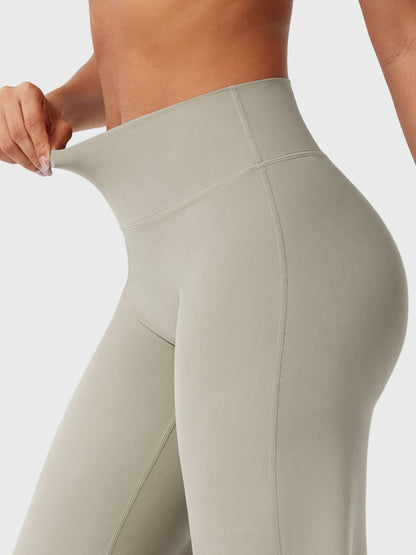 Pantaloni Donna Estivi Vita Alta Taglio Largo
