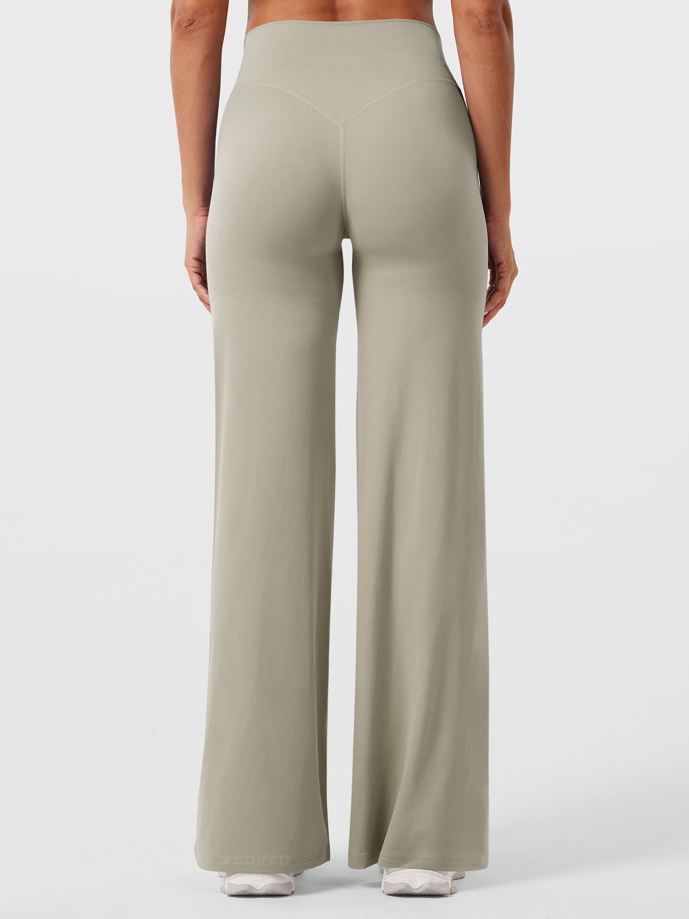 Pantaloni Donna Estivi Vita Alta Taglio Largo