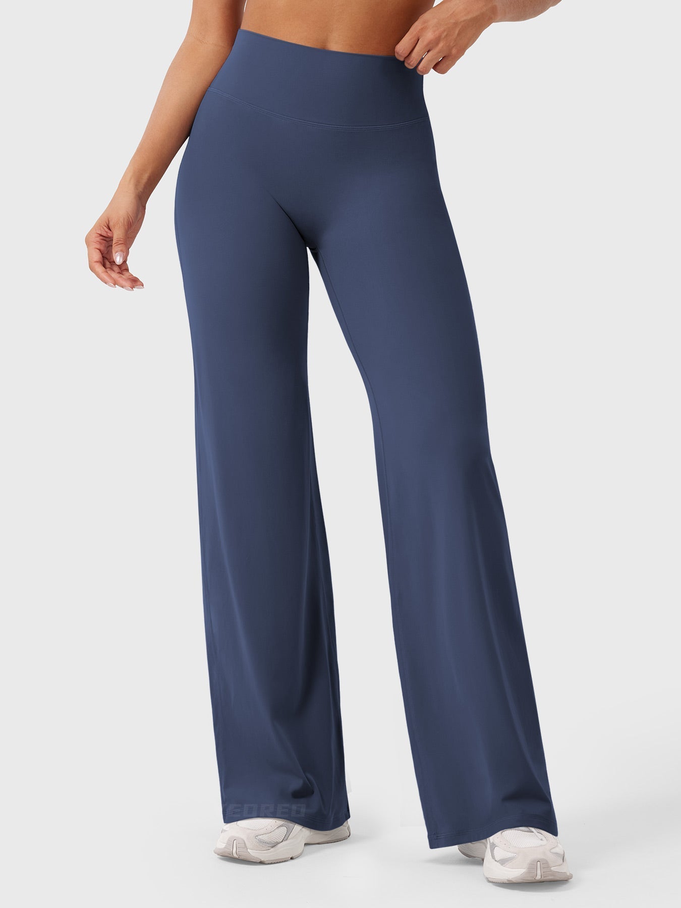 Pantaloni Donna Estivi Vita Alta Taglio Largo