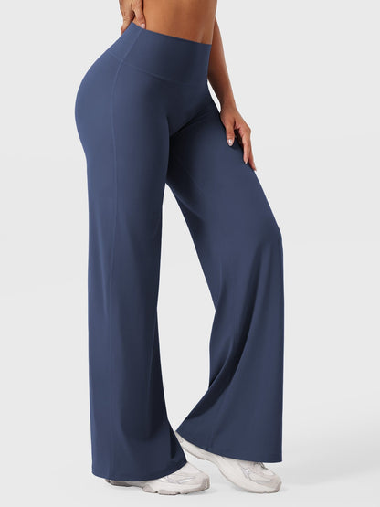 Pantaloni Donna Estivi Vita Alta Taglio Largo