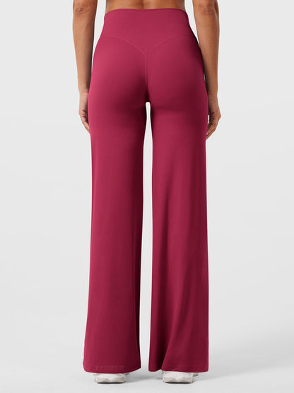 Pantaloni Donna Estivi Vita Alta Taglio Largo