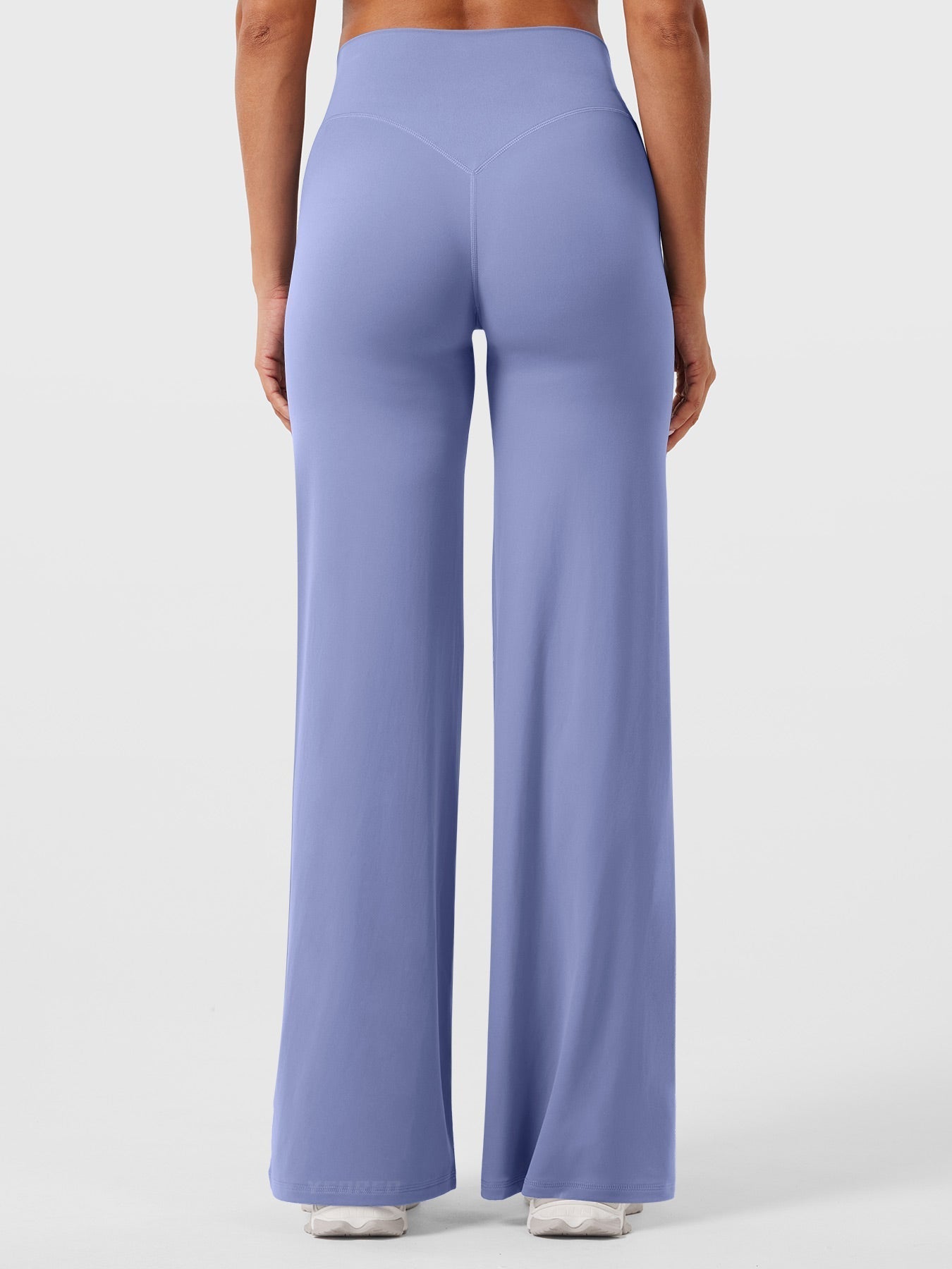 Pantaloni Donna Estivi Vita Alta Taglio Largo